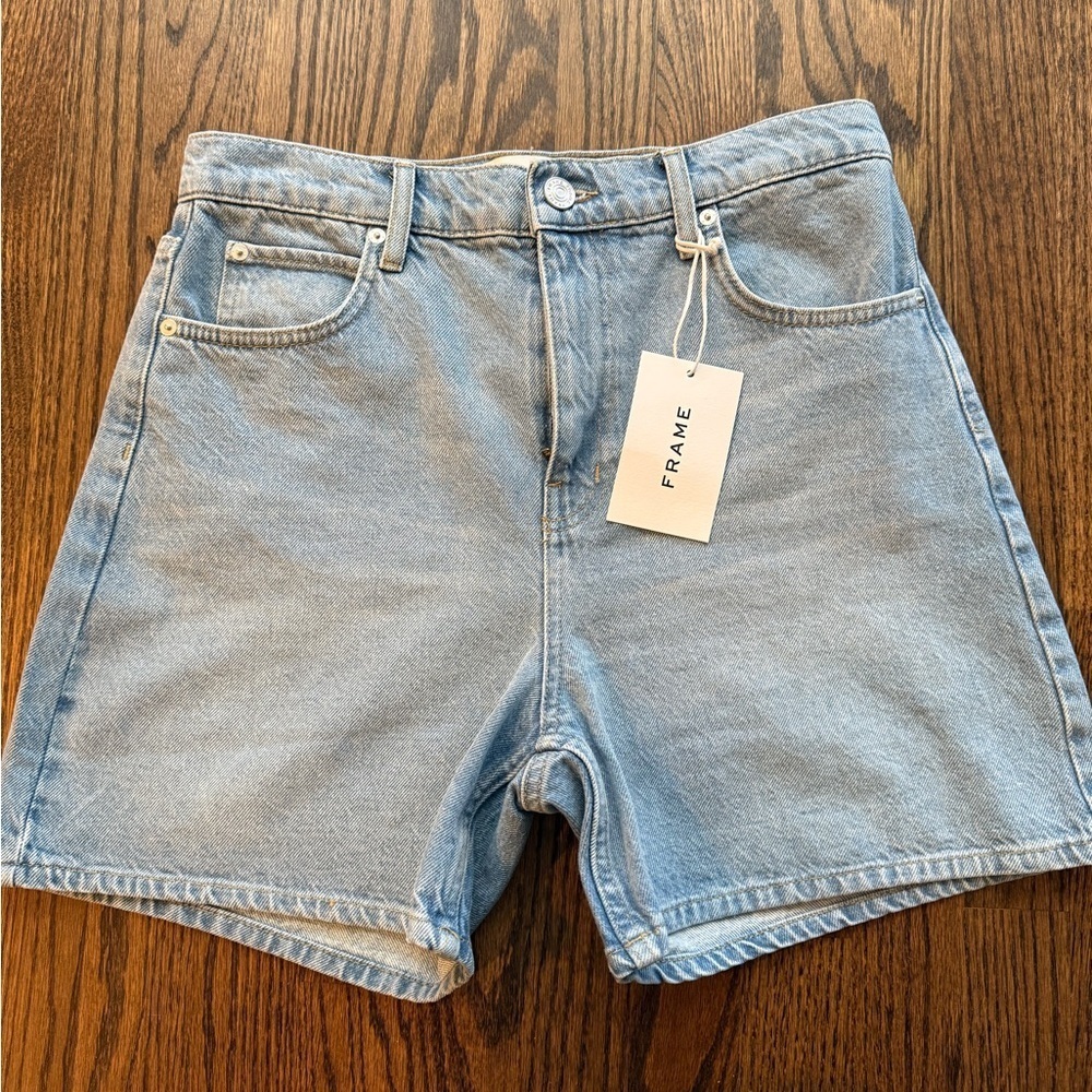 Frame High-waist Jean Short Size 28 NWOT